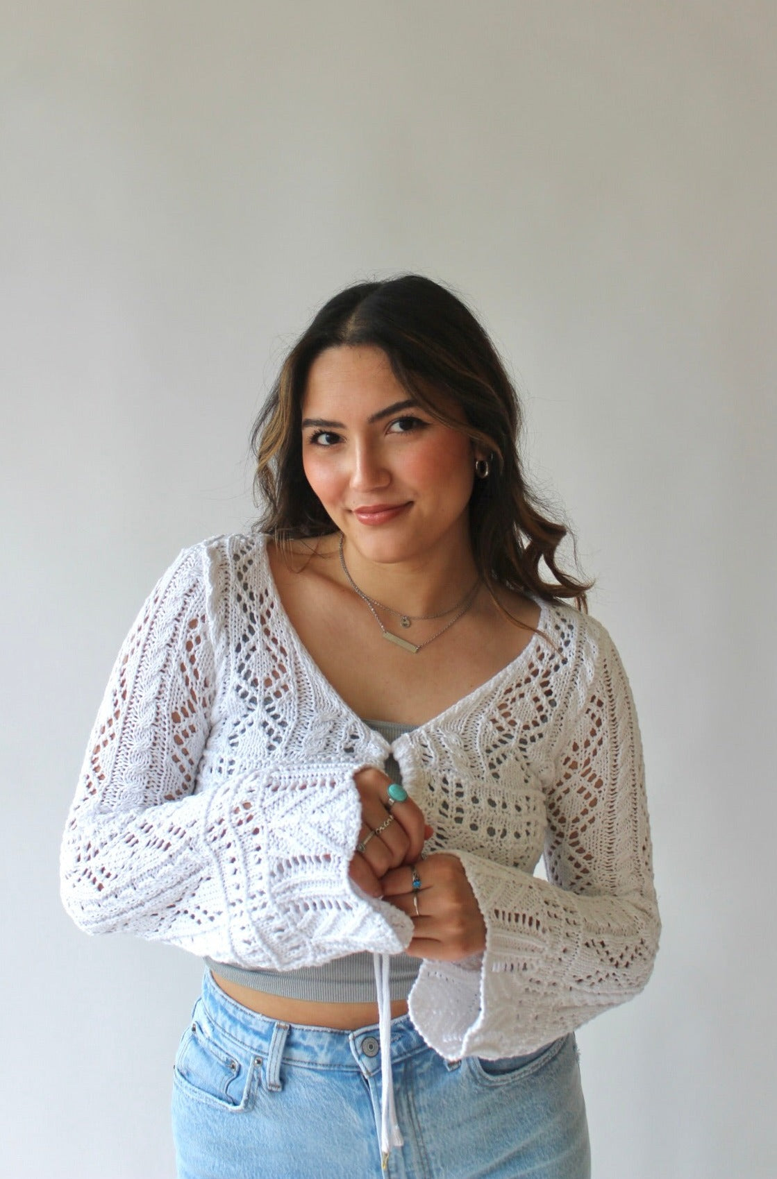 Baby's Breath Crochet Sweater