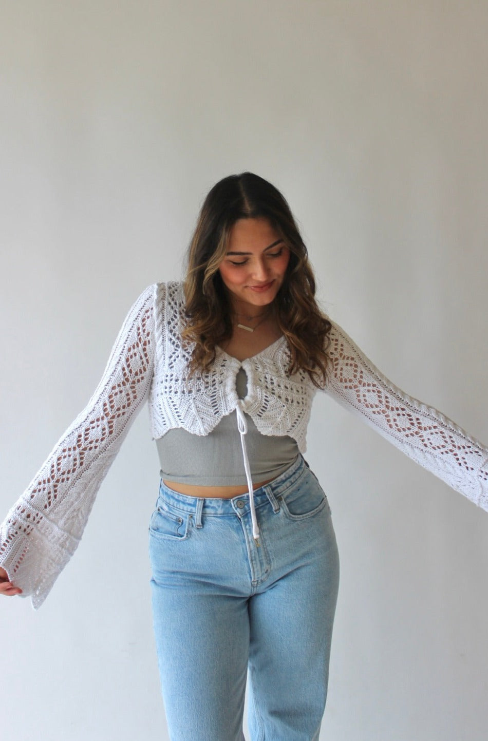 Baby's Breath Crochet Sweater