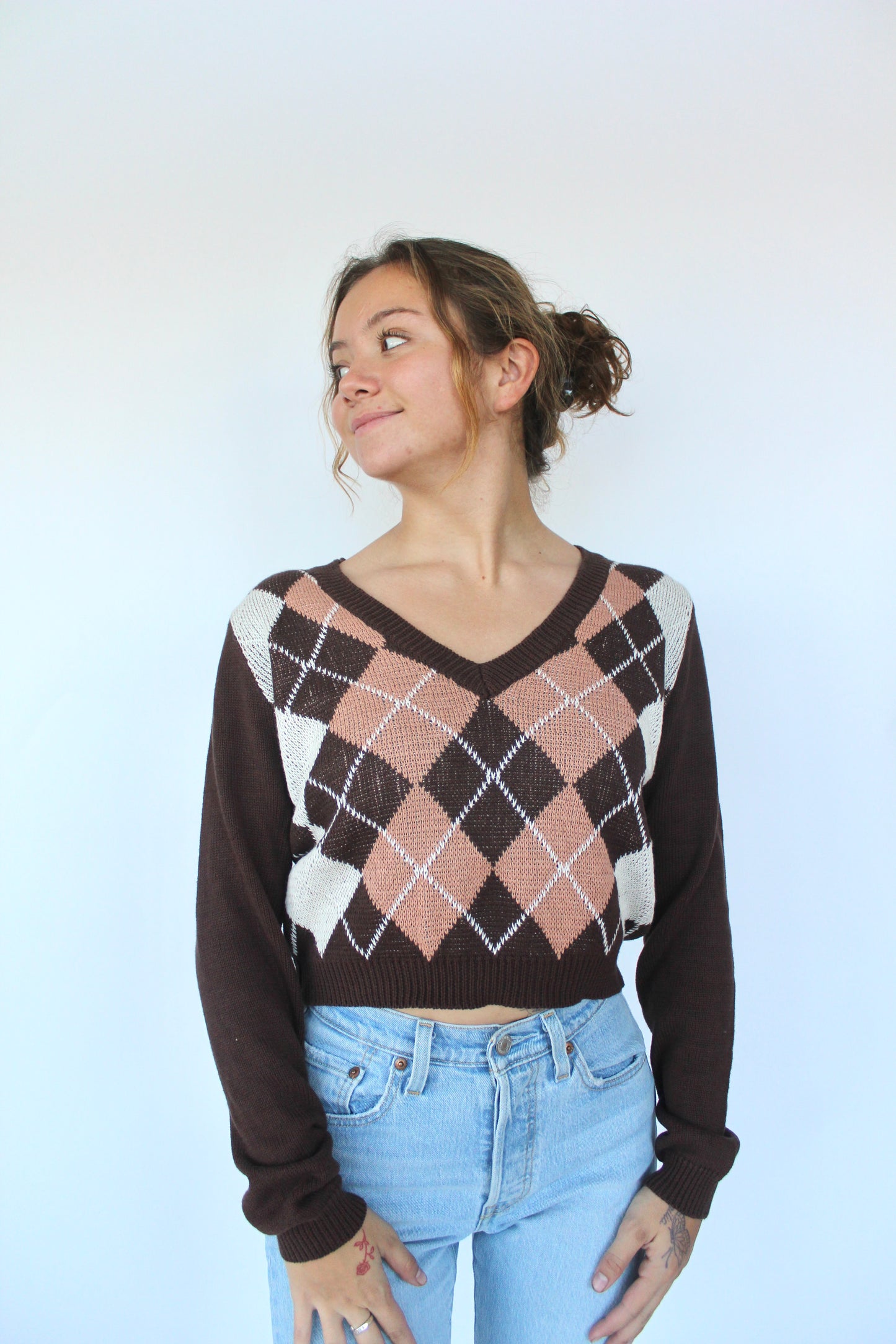 Feeling Patchy Sweater