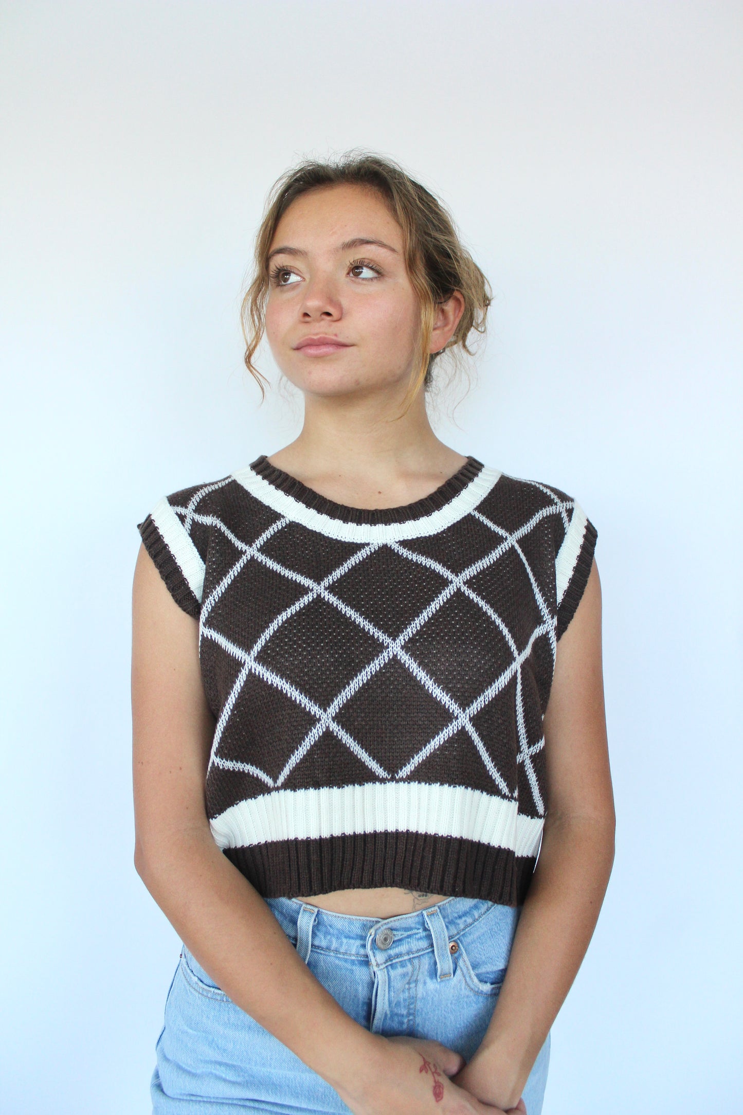Mocha Sweater Vest