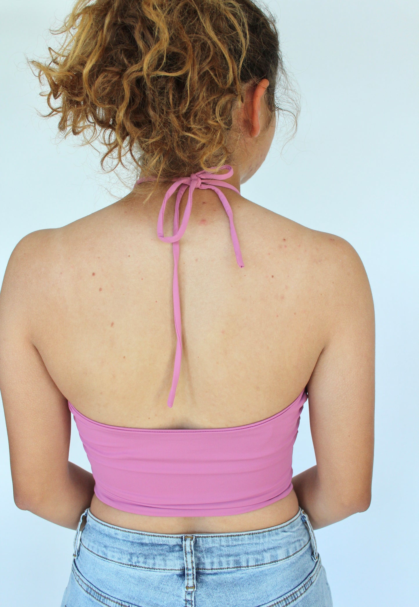 On The Run Top In Mauve
