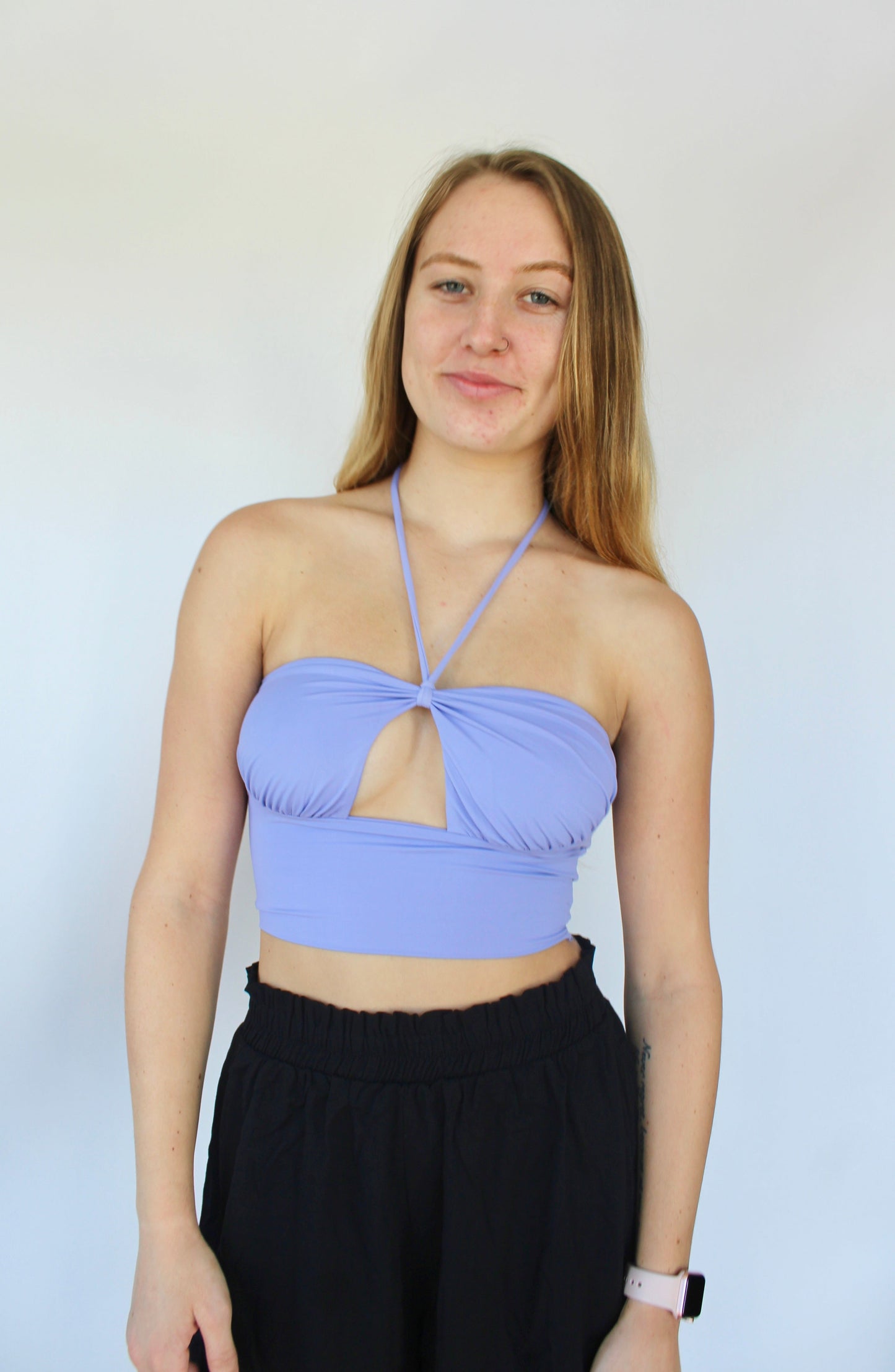 On The Run Top in Lavender