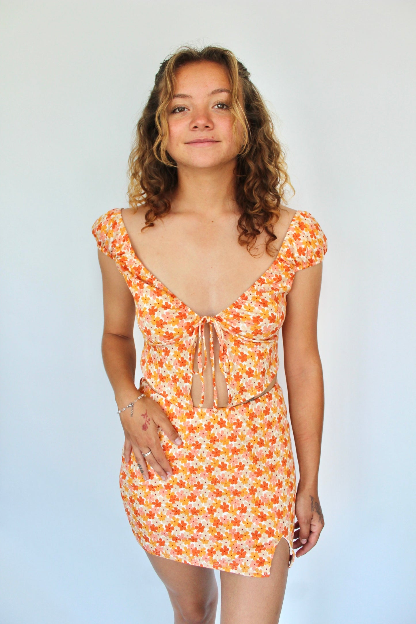 Azalea Tie Top