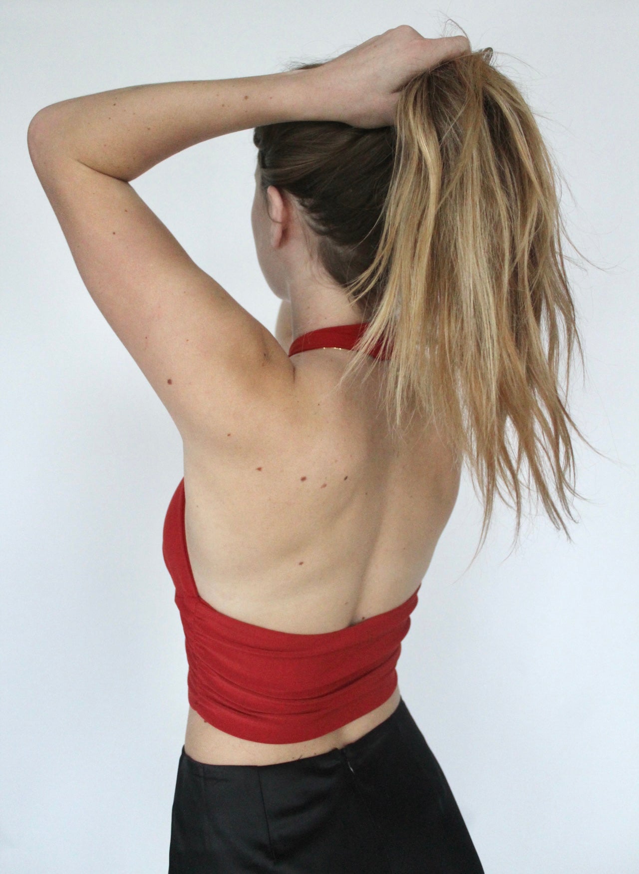 Bellflower Halter Top In Rust