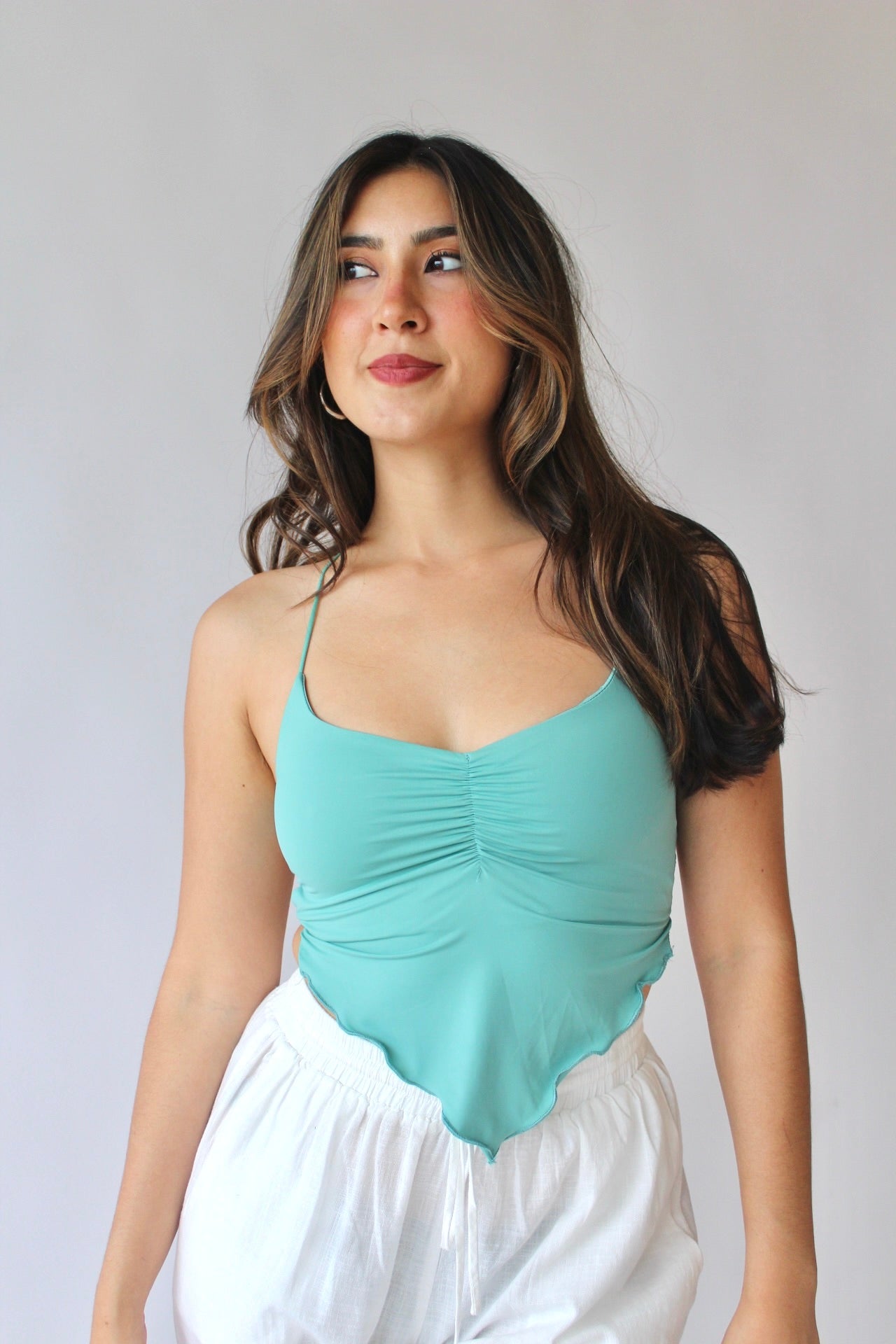 Aquamarine Top