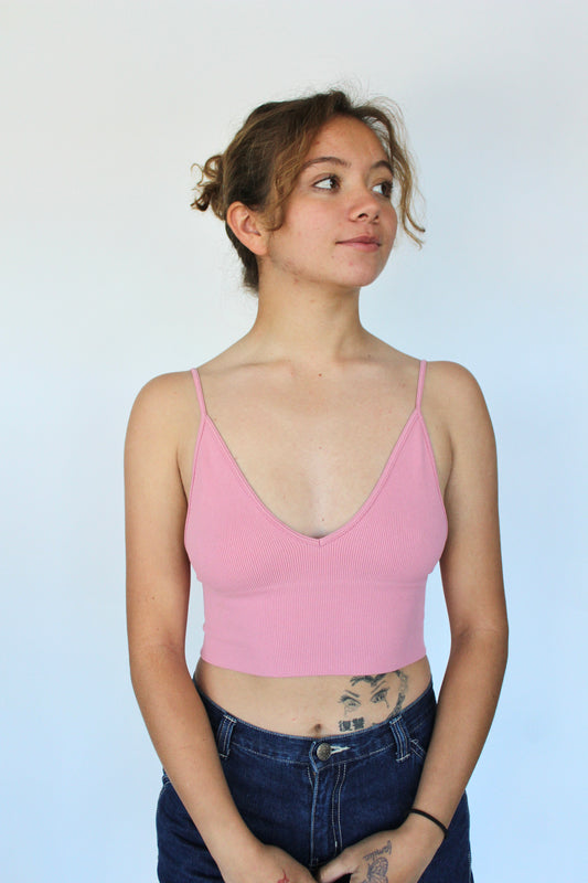Angel Seamless Tank In Pink