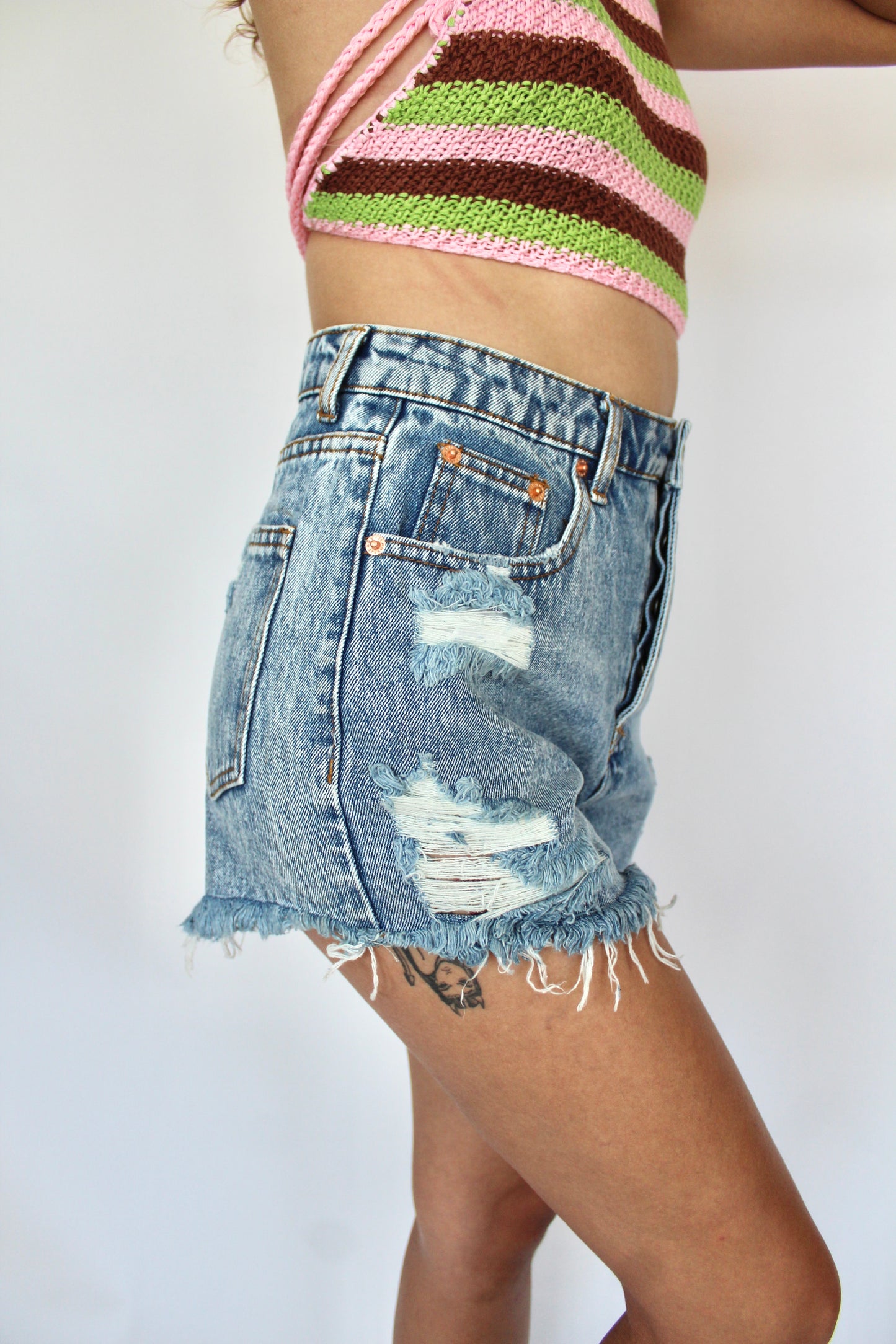 Blue Jean Cutoffs